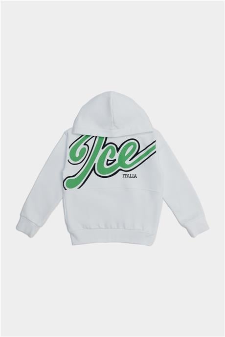 Iceberg Erkek Çocuk Beyaz Sweatshirt