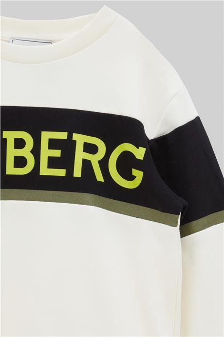 Iceberg Erkek Çocuk Beyaz Sweatshirt
