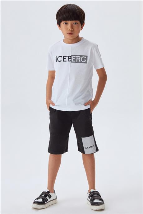 Iceberg Erkek Çocuk Beyaz T-Shirt