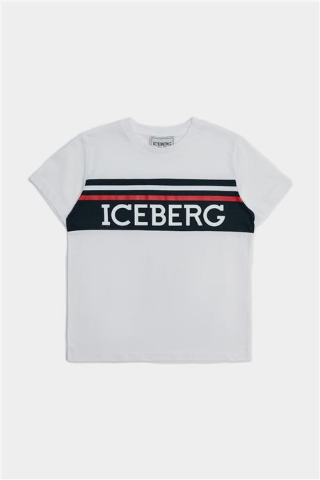 Iceberg Erkek Çocuk Beyaz T-Shirt