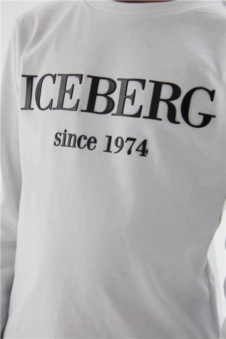 Iceberg Erkek Çocuk Beyaz T-Shirt