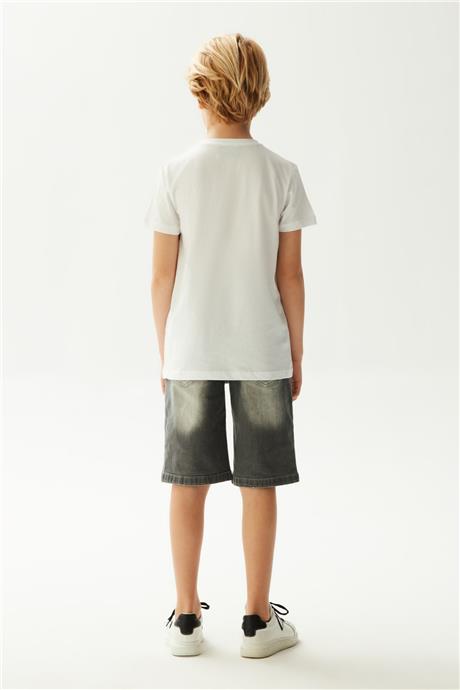 Iceberg Erkek Çocuk Beyaz T-Shirt