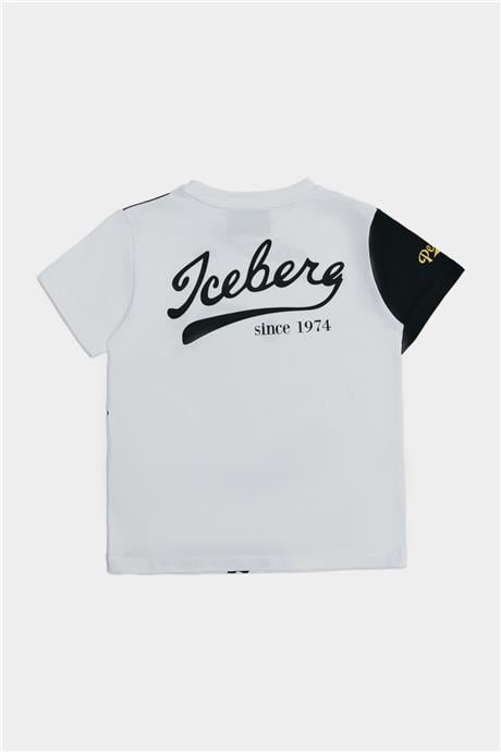 Iceberg Erkek Çocuk Beyaz T-Shirt