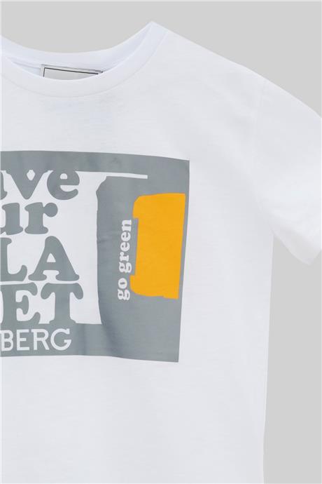 Iceberg Erkek Çocuk Beyaz T-Shirt