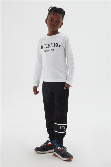 Iceberg Erkek Çocuk Beyaz T-Shirt