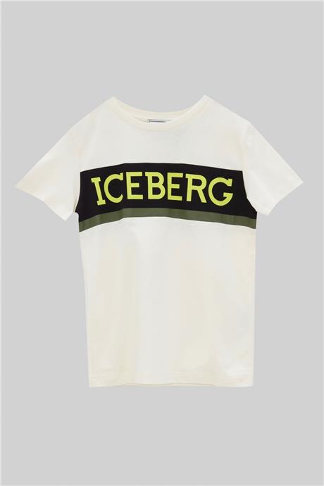 Iceberg Erkek Çocuk Beyaz T-Shirt