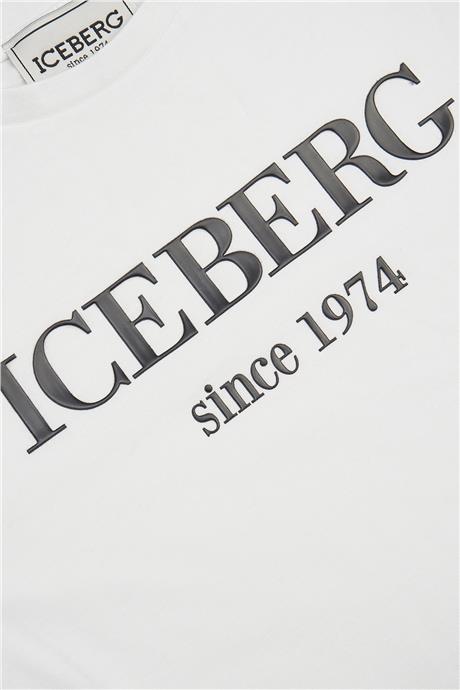 Iceberg Erkek Çocuk Beyaz T-Shirt