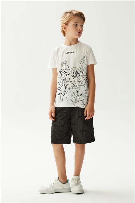 Iceberg Erkek Çocuk Beyaz T-Shirt
