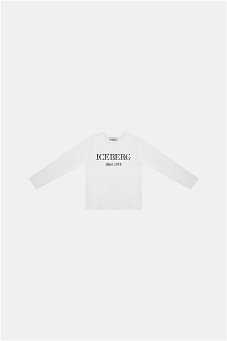 Iceberg Erkek Çocuk Beyaz T-Shirt