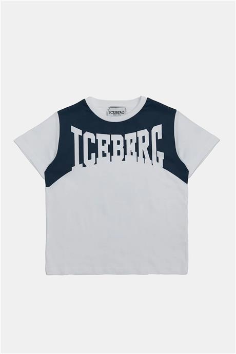 Iceberg Erkek Çocuk Beyaz T-Shirt