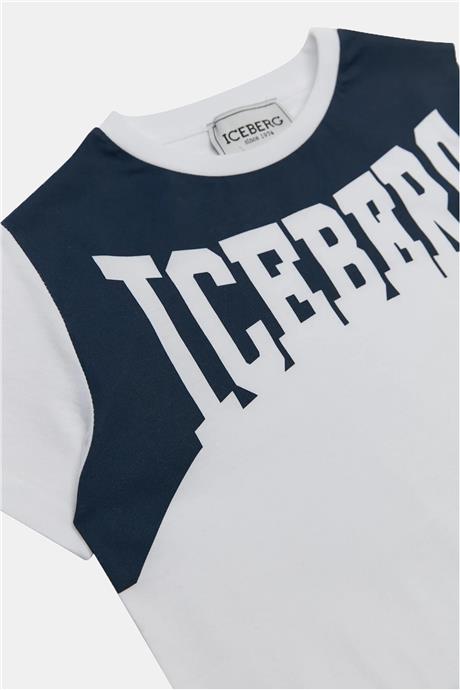 Iceberg Erkek Çocuk Beyaz T-Shirt