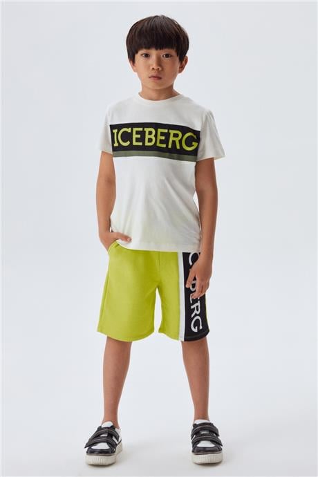 Iceberg Erkek Çocuk Beyaz T-Shirt