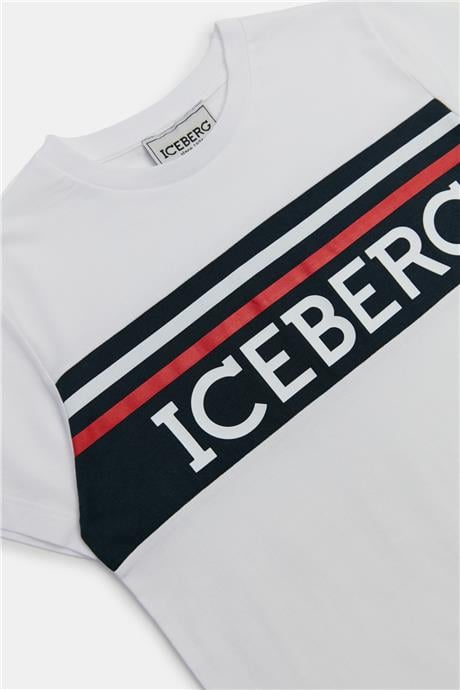 Iceberg Erkek Çocuk Beyaz T-Shirt