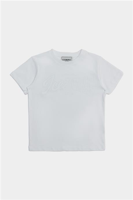 Iceberg Erkek Çocuk Beyaz T-Shirt