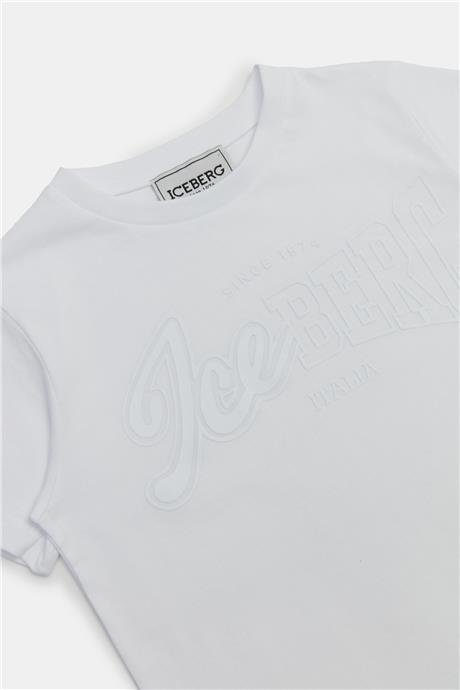 Iceberg Erkek Çocuk Beyaz T-Shirt