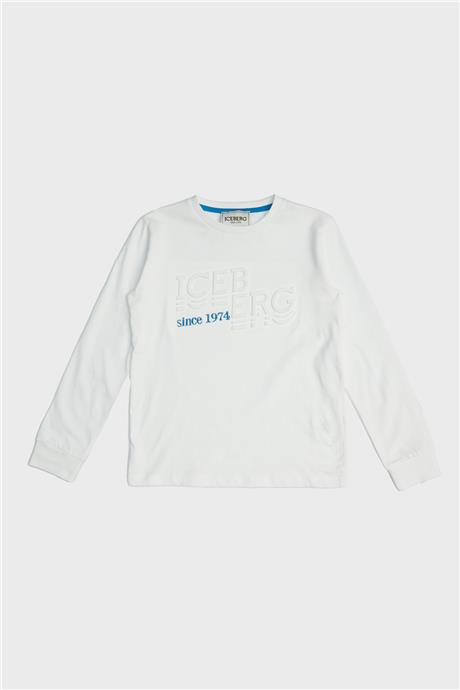 Iceberg Erkek Çocuk Beyaz Tshirt