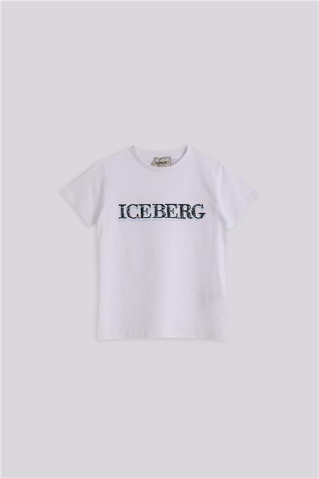 Iceberg Erkek Çocuk Beyaz TshirtIceberg Erkek Çocuk Beyaz Tshirt