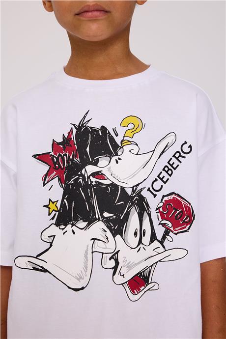 Iceberg Erkek Çocuk Beyaz TshirtIceberg Erkek Çocuk Beyaz Tshirt