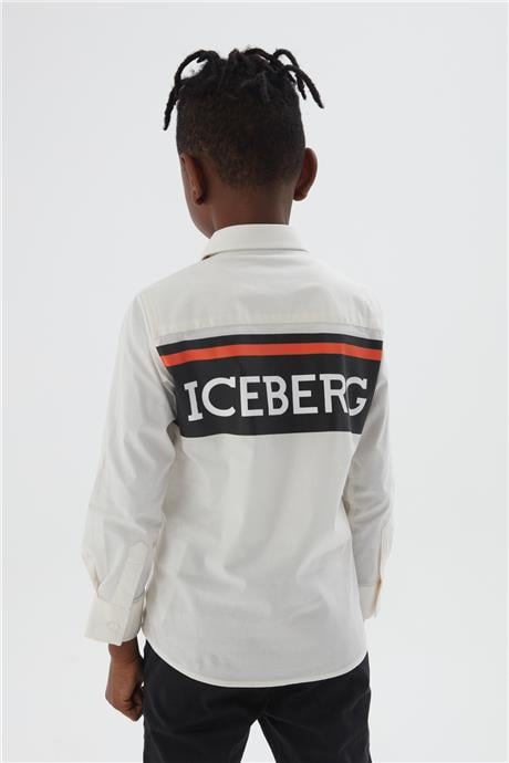 Iceberg Erkek Çocuk Gri Gömlek
