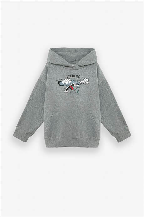 Iceberg Erkek Çocuk Gri SweatshirtIceberg Erkek Çocuk Gri Sweatshirt