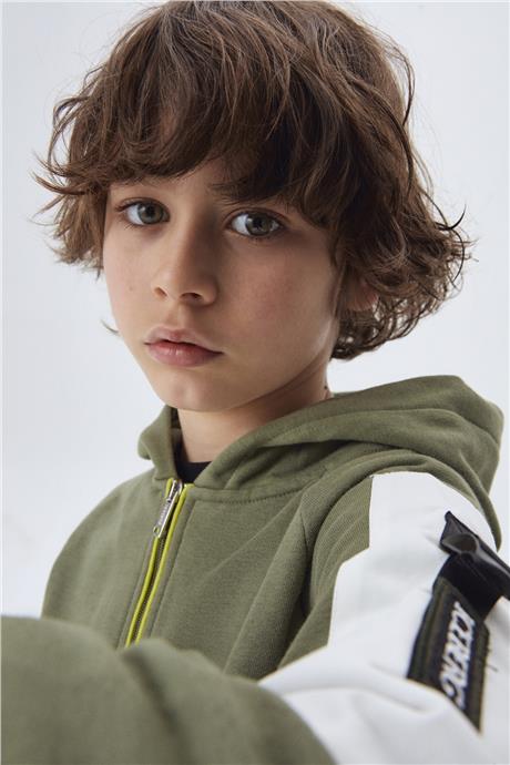 Iceberg Erkek Çocuk Haki Sweatshirt