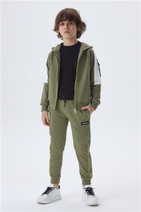 Iceberg Erkek Çocuk Haki Sweatshirt