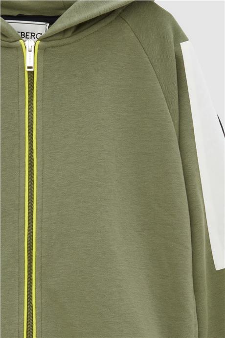 Iceberg Erkek Çocuk Haki Sweatshirt