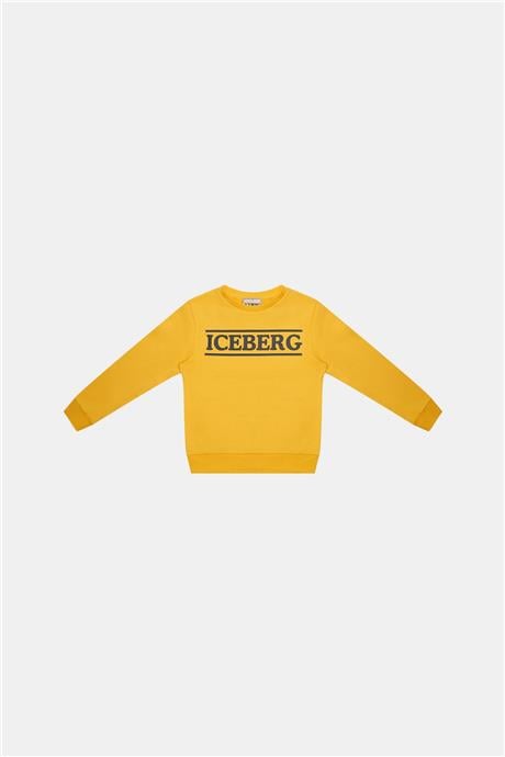 Iceberg Erkek Çocuk Hardal Sweatshirt
