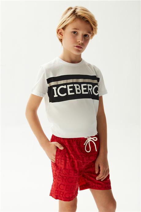 Iceberg Erkek Çocuk Kiremit Deniz Şortu