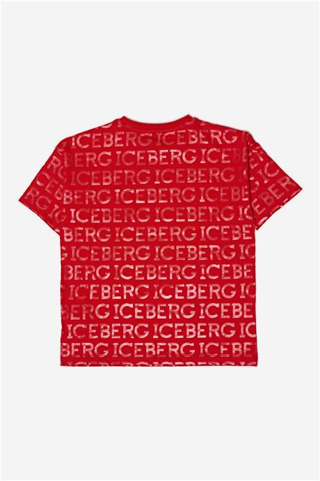 Iceberg Erkek Çocuk Kiremit T-Shirt