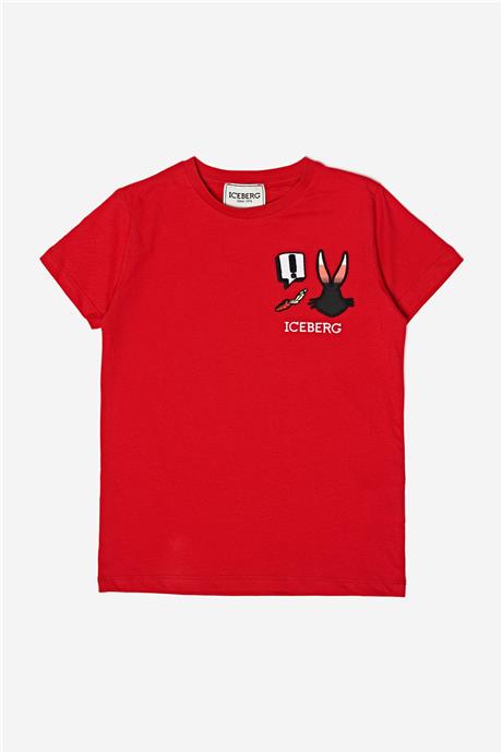 Iceberg Erkek Çocuk Kiremit T-Shirt