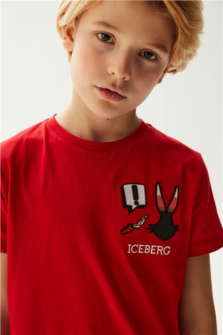 Iceberg Erkek Çocuk Kiremit T-Shirt