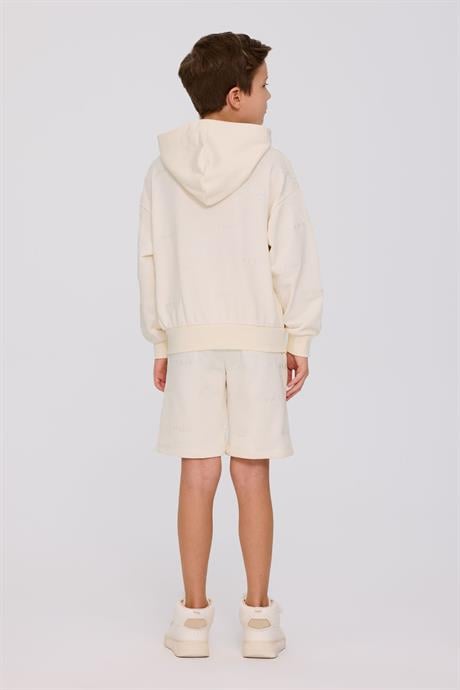 Iceberg Erkek Çocuk Kırık Beyaz SweatshirtIceberg Erkek Çocuk Kırık Beyaz Sweatshirt