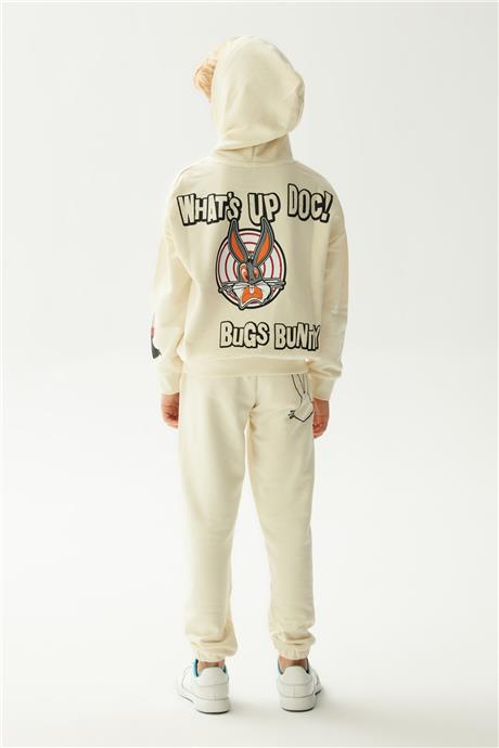Iceberg Erkek Çocuk Kırık Beyaz Sweatshirt