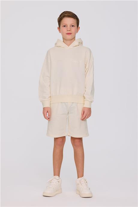 Iceberg Erkek Çocuk Kırık Beyaz SweatshirtIceberg Erkek Çocuk Kırık Beyaz Sweatshirt