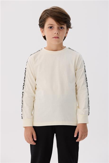 Iceberg Erkek Çocuk Kırık Beyaz T-Shirt