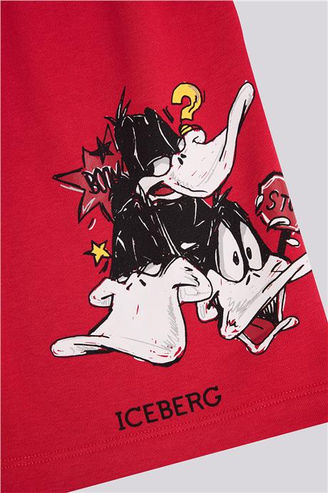 Iceberg Erkek Çocuk Kırmızı ŞortIceberg Erkek Çocuk Kırmızı Şort