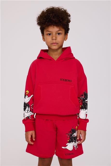Iceberg Erkek Çocuk Kırmızı SweatshirtIceberg Erkek Çocuk Kırmızı Sweatshirt