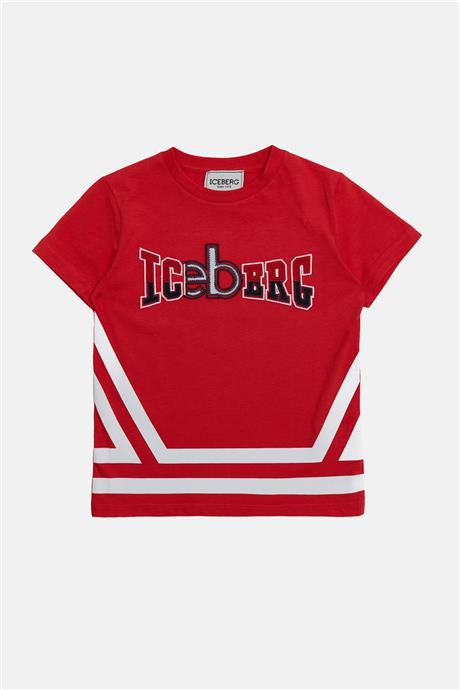 Iceberg Erkek Çocuk Kırmızı T-Shirt