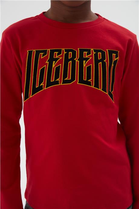 Iceberg Erkek Çocuk Kırmızı T-Shirt