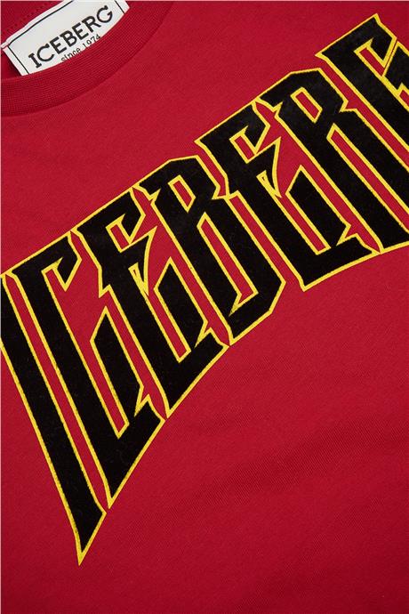 Iceberg Erkek Çocuk Kırmızı T-Shirt