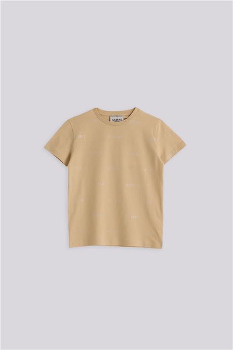 Iceberg Erkek Çocuk Kum TshirtIceberg Erkek Çocuk Kum Tshirt