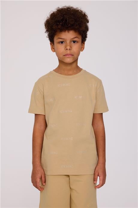 Iceberg Erkek Çocuk Kum TshirtIceberg Erkek Çocuk Kum Tshirt