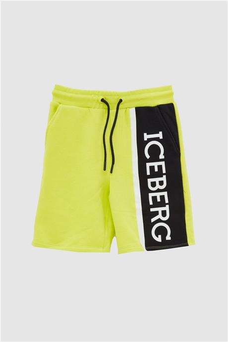 Iceberg Erkek Çocuk Lime Bermuda