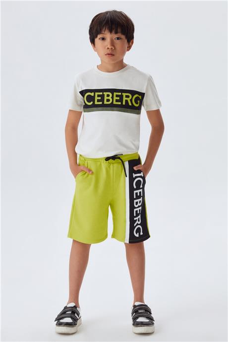 Iceberg Erkek Çocuk Lime Bermuda