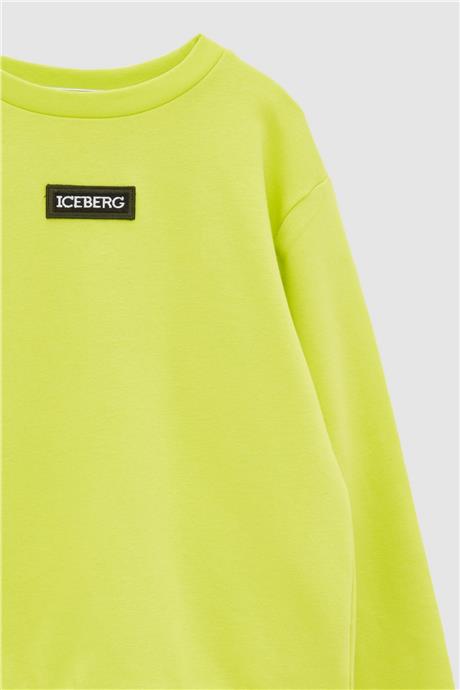 Iceberg Erkek Çocuk Lime Eşofman Üstü