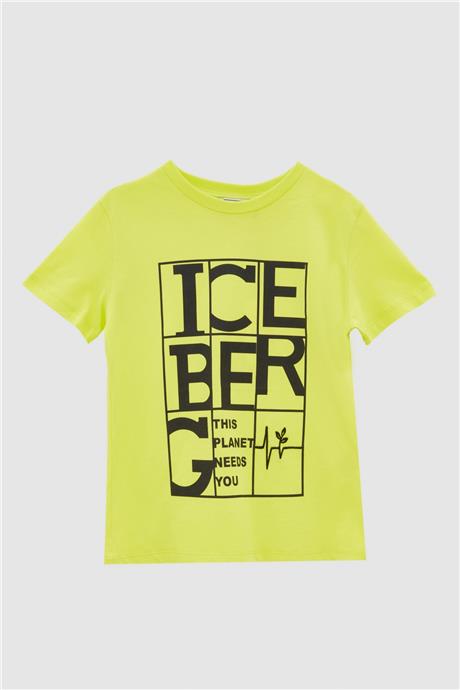 Iceberg Erkek Çocuk Lime T-Shirt