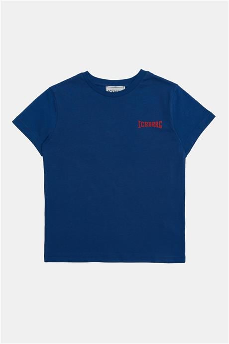 Iceberg Erkek Çocuk Mavi T-Shirt