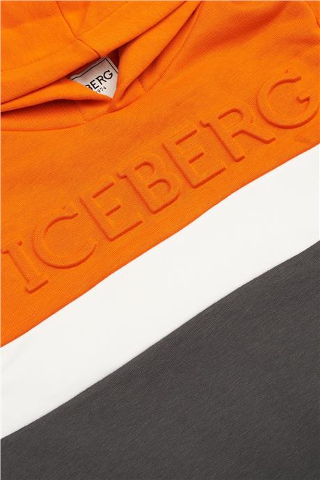 Iceberg Erkek Çocuk Oranj Sweatshirt