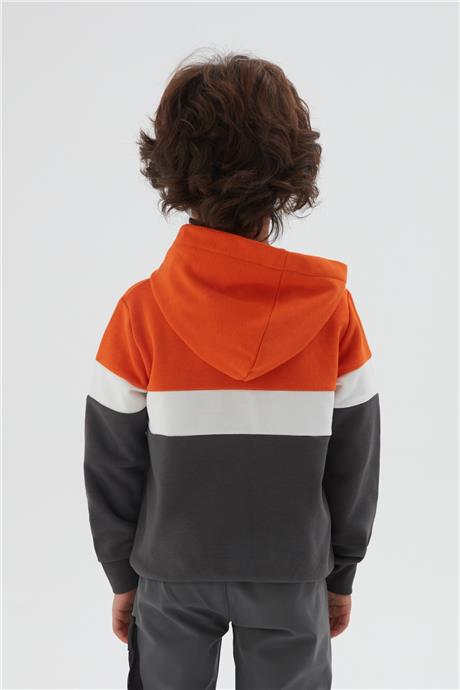 Iceberg Erkek Çocuk Oranj Sweatshirt